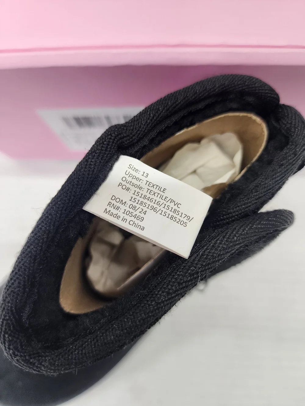 NWT NIB Olivia Miller Black Sparkle Heart Kids Boots Size 13